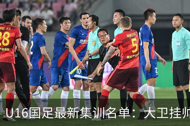 U16国足最新集训名单：大卫挂帅刘凯源领衔，鲁能足校6人入选
